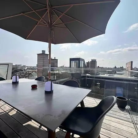 Penthouse W Rooftop Terrace And Elevator Apartamento Copenhaga