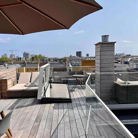Penthouse W Rooftop Terrace And Elevator * Kodaň