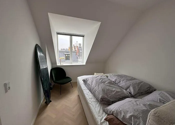 Apartament Penthouse W Rooftop Terrace And Elevator Kopenhaga